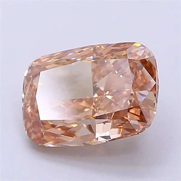 2.04ct Cushion modified Lab Grown Diamond (Colour Fancy Brown, Clarity VVS2, IGI Certified)