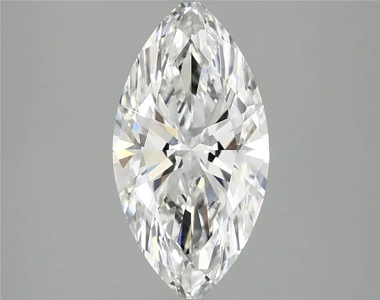 2.04ct Marquise Lab Grown Diamond (Colour D, Clarity VVS2, IGI Certified)