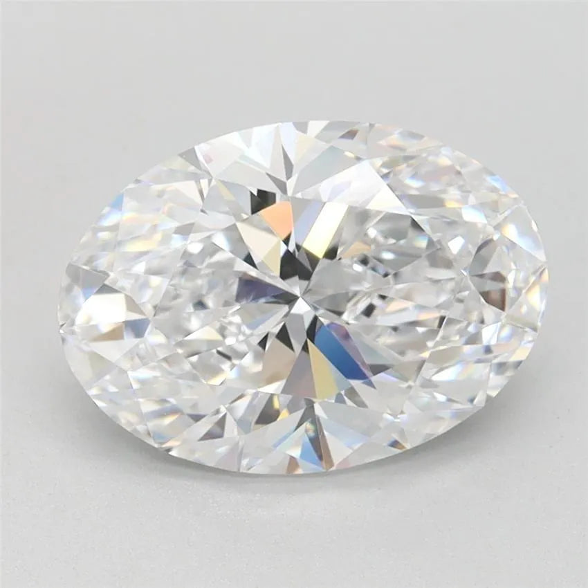 2.04ct Oval Lab Grown Diamond (Colour D, Clarity FL, IGI Certified)