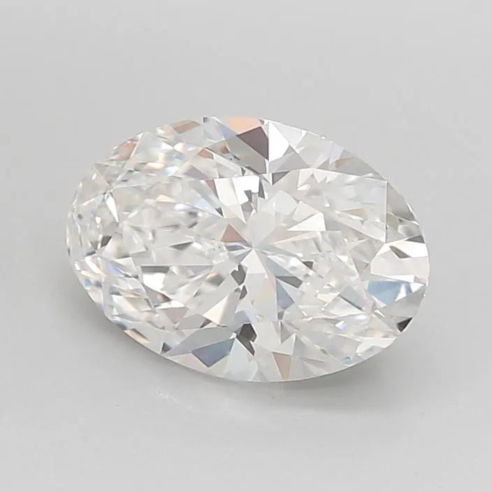 2.04ct Oval Lab Grown Diamond (Colour D, Clarity VS1, IGI Certified)