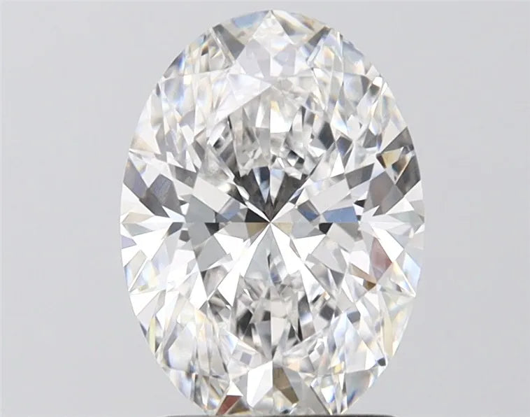 2.04ct Oval Lab Grown Diamond (Colour E, Clarity VVS2, IGI Certified)