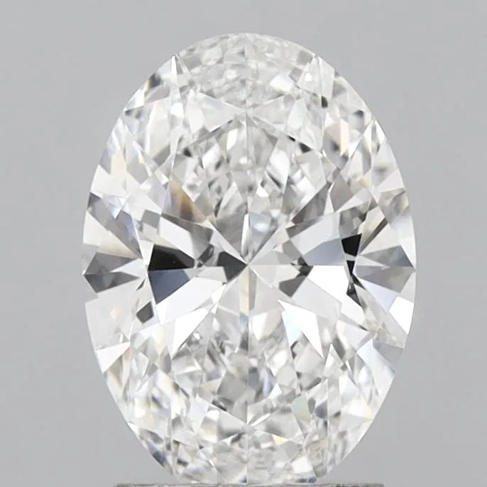 2.04ct Oval Lab Grown Diamond (Colour E, Clarity VVS2, IGI Certified)