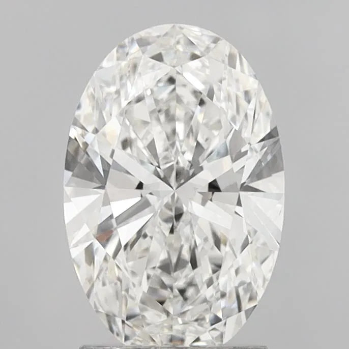2.04ct Oval Lab Grown Diamond (Colour E, Clarity VVS2, IGI Certified)