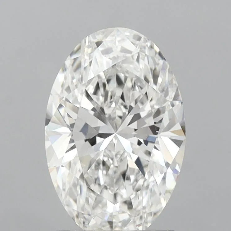 2.04ct Oval Lab Grown Diamond (Colour E, Clarity VVS2, IGI Certified)
