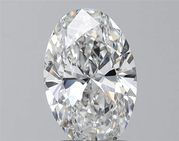 2.04ct Oval Lab Grown Diamond (Colour E, Clarity VVS2, IGI Certified)