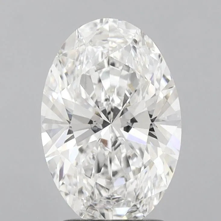 2.04ct Oval Lab Grown Diamond (Colour F, Clarity VVS1, IGI Certified)