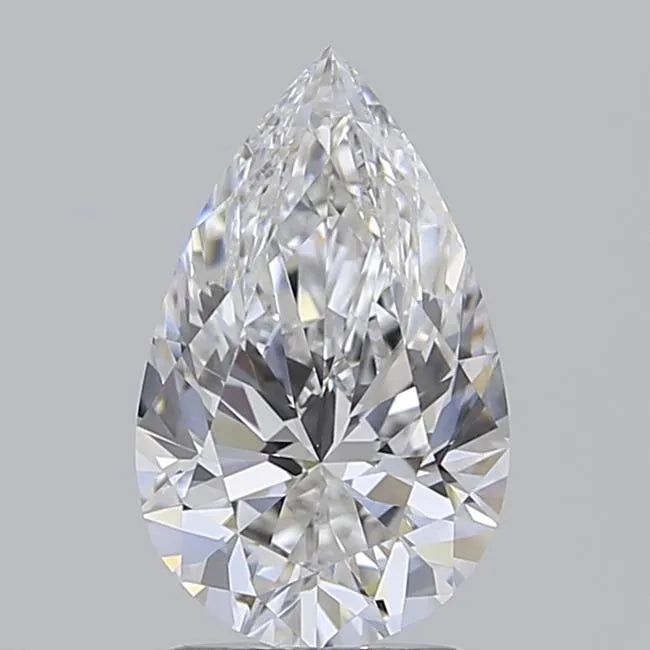 2.04ct Pear Lab Grown Diamond (Colour E, Clarity IF, IGI Certified)