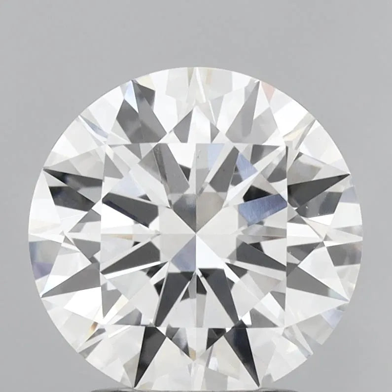 2.04ct Round Lab Grown Diamond (Colour E, Clarity VVS2, Cut EX, IGI Certified)