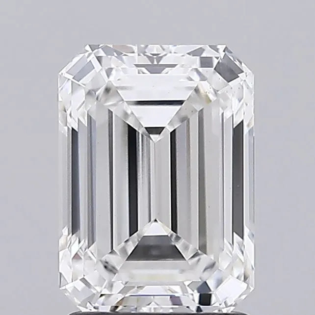 2.05ct Emerald Lab Grown Diamond (Colour E, Clarity VVS2, IGI Certified)
