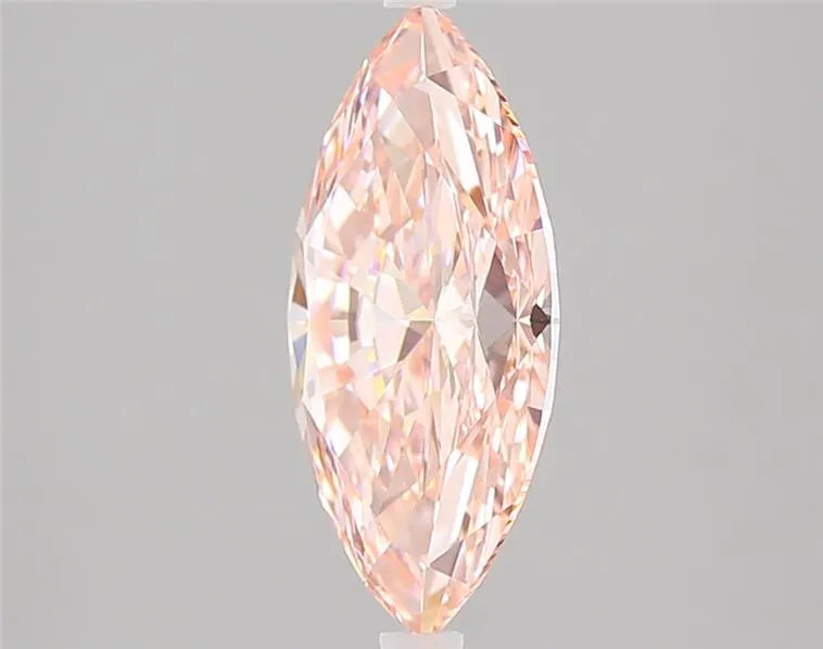 2.05ct Marquise Lab Grown Diamond (Colour Fancy Vivid Pink, Clarity VS1, IGI Certified)