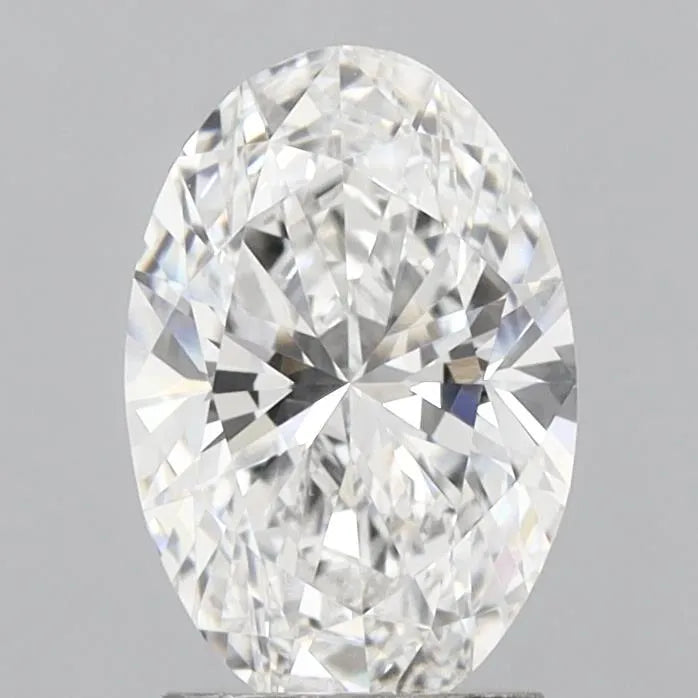 2.05ct Oval Lab Grown Diamond (Colour E, Clarity VVS2, IGI Certified)
