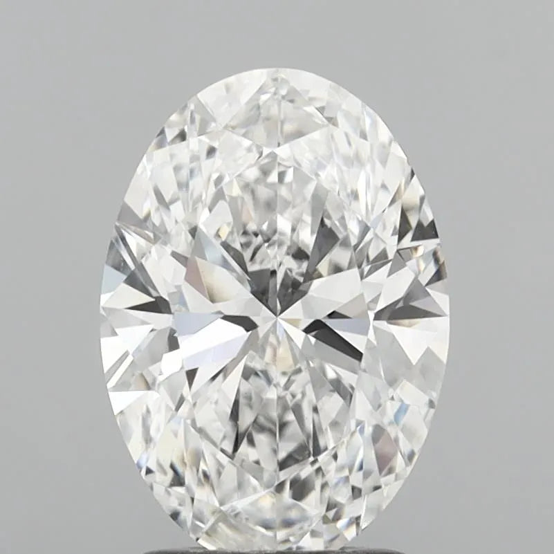 2.05ct Oval Lab Grown Diamond (Colour E, Clarity VVS2, IGI Certified)