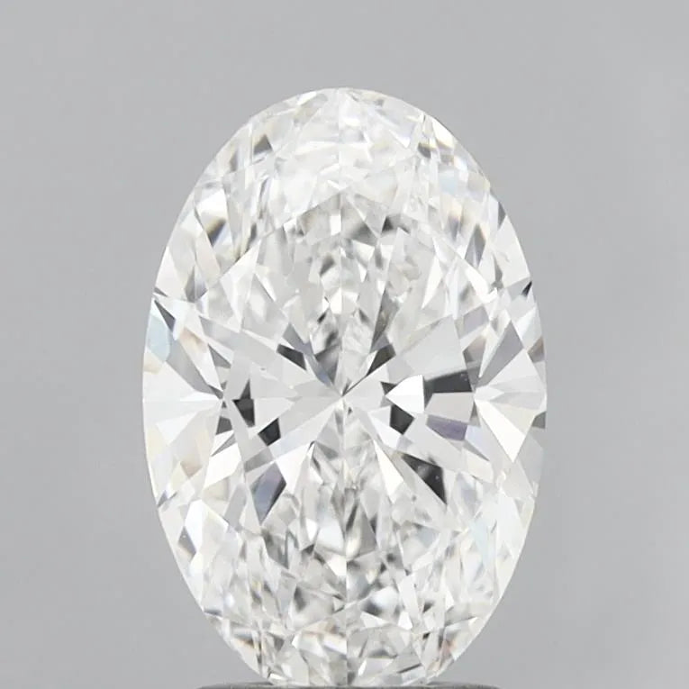 2.05ct Oval Lab Grown Diamond (Colour E, Clarity VVS2, IGI Certified)