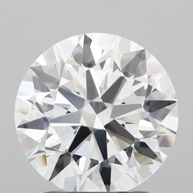 2.05ct Round Lab Grown Diamond (Colour E, Clarity VVS1, Cut ID, IGI Certified)