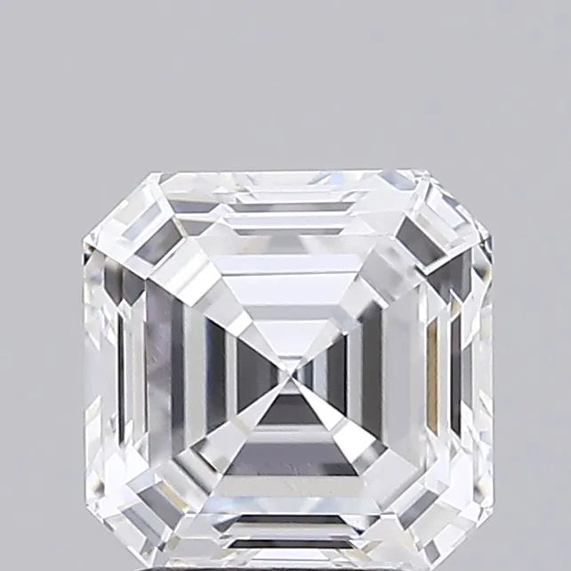 2.06ct Asscher Lab Grown Diamond (Colour E, Clarity VVS2, IGI Certified)