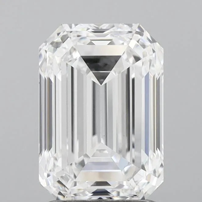 2.06ct Emerald Lab Grown Diamond (Colour D, Clarity VVS2, IGI Certified)