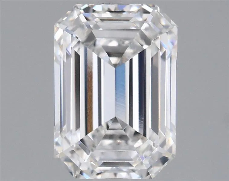 2.06ct Emerald Lab Grown Diamond (Colour E, Clarity VVS1, IGI Certified)