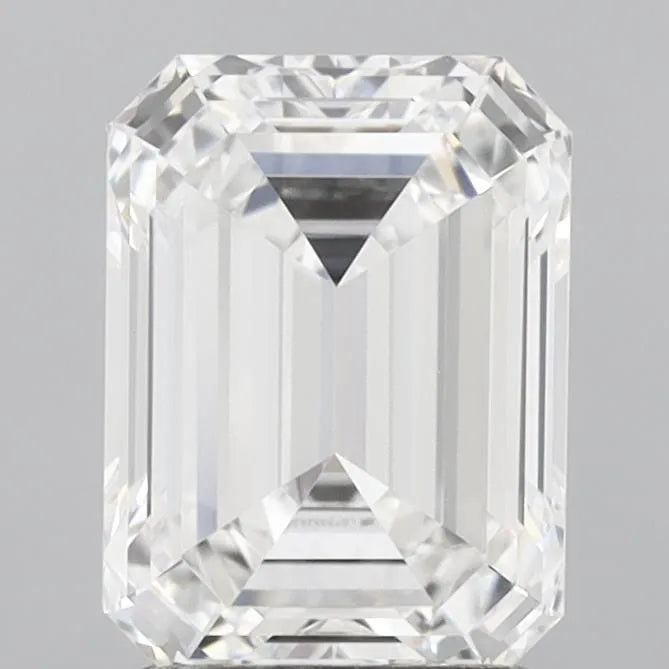 2.06ct Emerald Lab Grown Diamond (Colour E, Clarity VVS2, IGI Certified)
