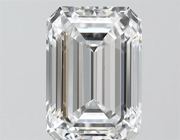 2.06ct Emerald Lab Grown Diamond (Colour E, Clarity VVS2, IGI Certified)