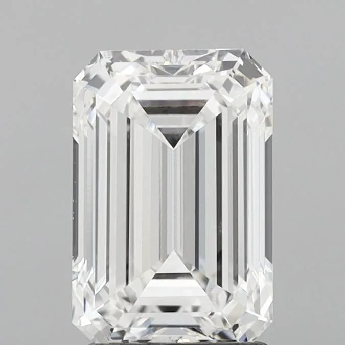 2.06ct Emerald Lab Grown Diamond (Colour E, Clarity VVS2, IGI Certified)