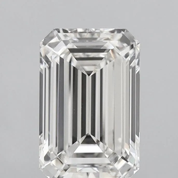 2.06ct Emerald Lab Grown Diamond (Colour G, Clarity VVS2, IGI Certified)