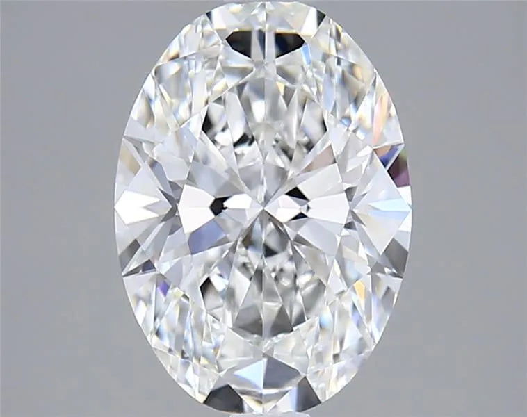 2.06ct Oval Lab Grown Diamond (Colour E, Clarity VVS1, IGI Certified)