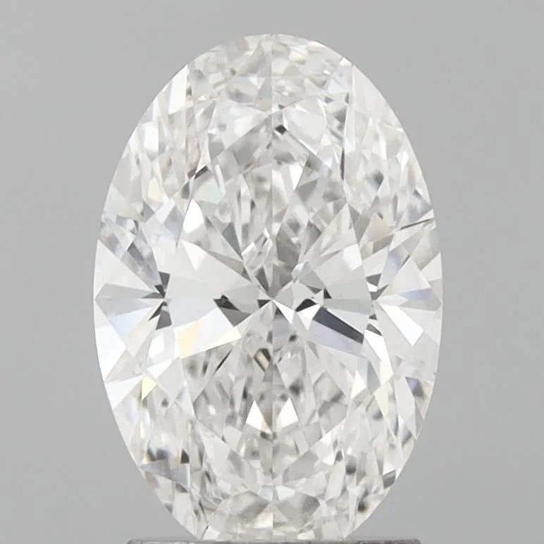 2.06ct Oval Lab Grown Diamond (Colour E, Clarity VVS2, IGI Certified)