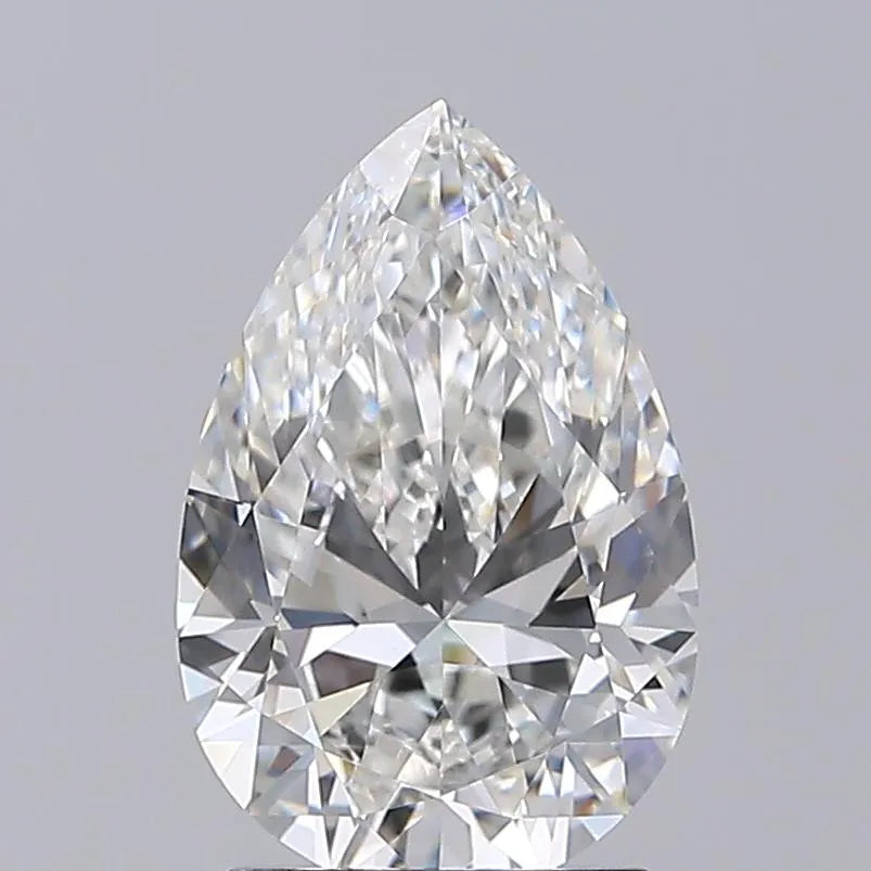 2.06ct Pear Lab Grown Diamond (Colour F, Clarity VVS2, IGI Certified)