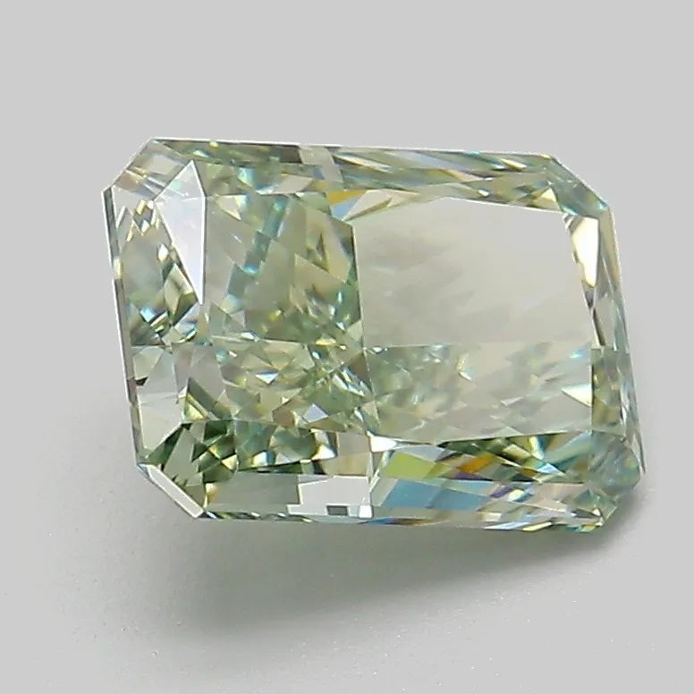 2.06ct Radiant Lab Grown Diamond (Colour Fancy Intense Green, Clarity VS1, IGI Certified)