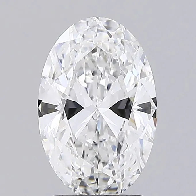 2.07ct Oval Lab Grown Diamond (Colour E, Clarity VVS2, IGI Certified)