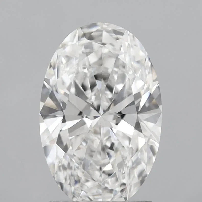 2.07ct Oval Lab Grown Diamond (Colour E, Clarity VVS2, IGI Certified)