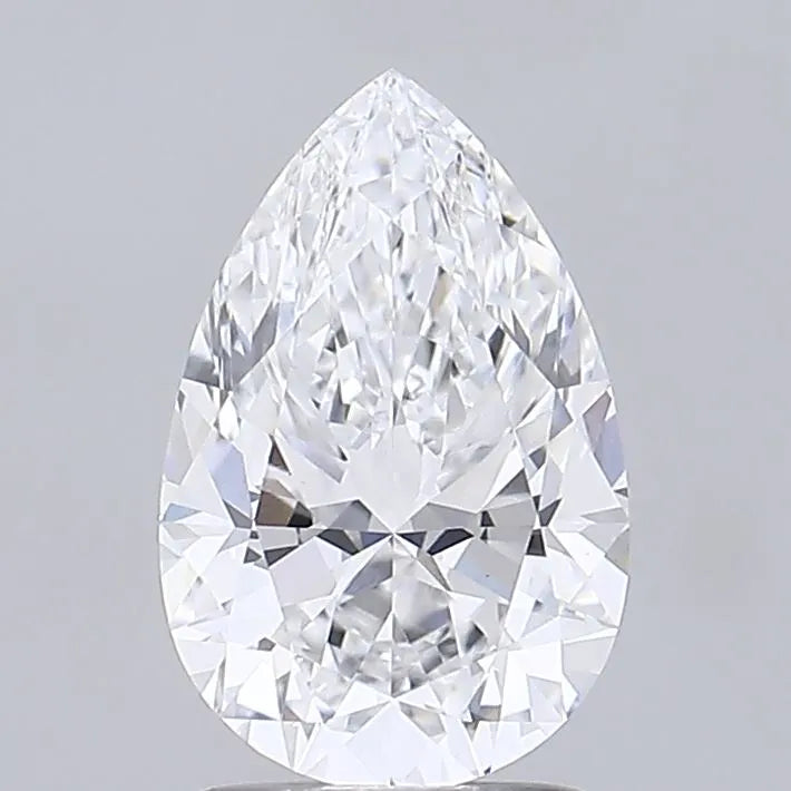 2.07ct Pear Lab Grown Diamond (Colour E, Clarity VVS2, IGI Certified)