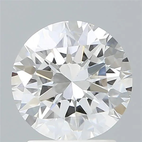 2.07ct Round Lab Grown Diamond (Colour D, Clarity VVS2, Cut EX, IGI Certified)