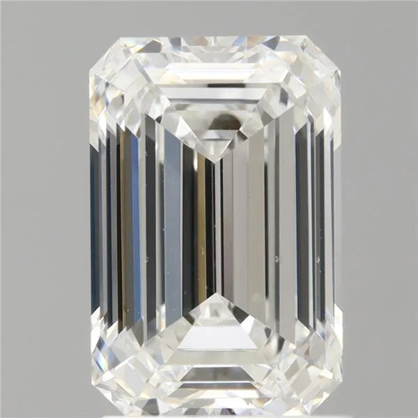 2.08ct Emerald Lab Grown Diamond (Colour E, Clarity VVS2, IGI Certified)