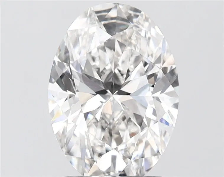 2.08ct Oval Lab Grown Diamond (Colour F, Clarity VS1, IGI Certified)