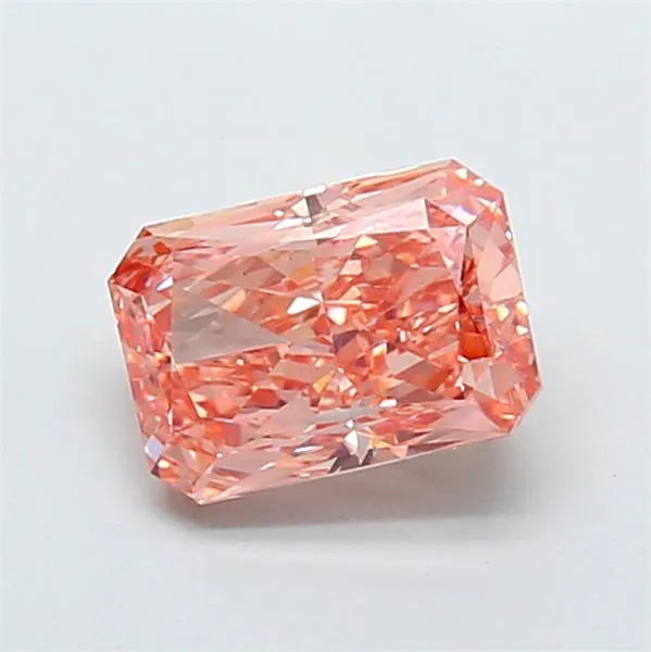 2.08ct Radiant Lab Grown Diamond (Colour Fancy Intense Brownish Pink, Clarity VVS2, IGI Certified)