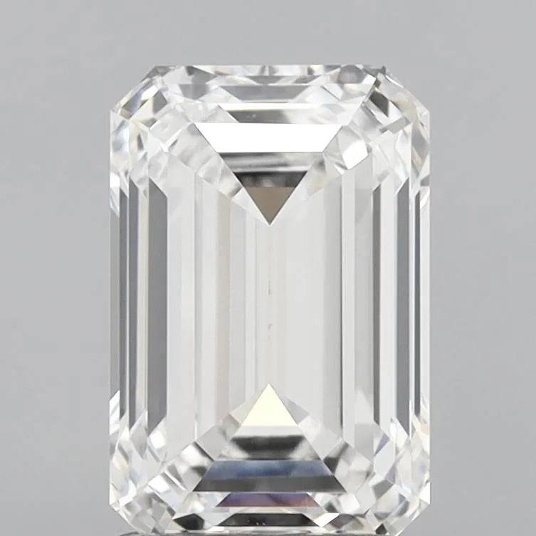 2.09ct Emerald Lab Grown Diamond (Colour E, Clarity VVS1, IGI Certified)