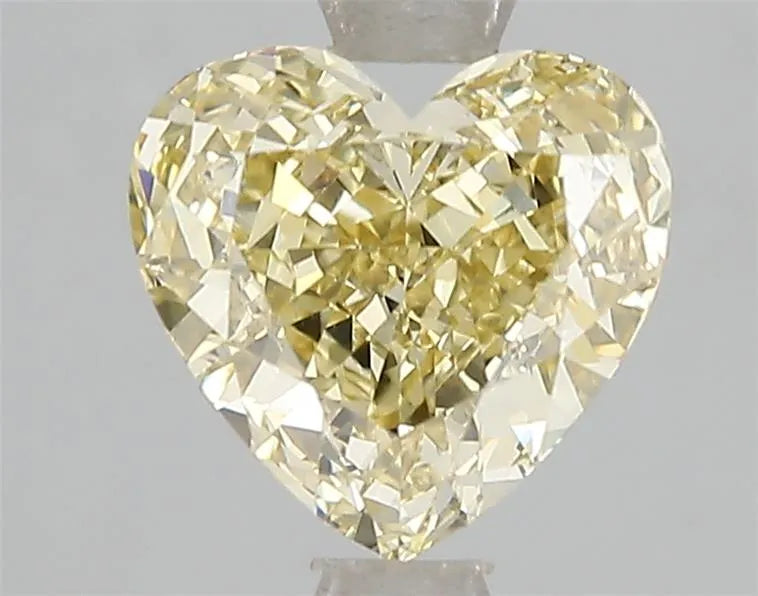 2.09ct Heart Lab Grown Diamond (Colour Fancy Intense Yellow, Clarity VS1, IGI Certified)