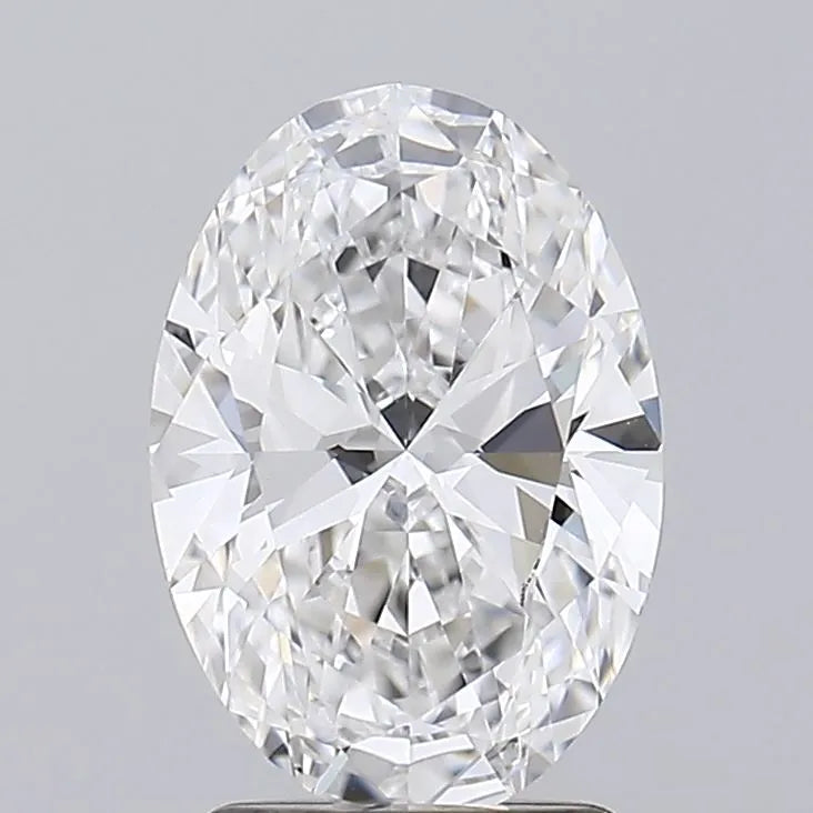 2.09ct Oval Lab Grown Diamond (Colour E, Clarity VVS1, IGI Certified)