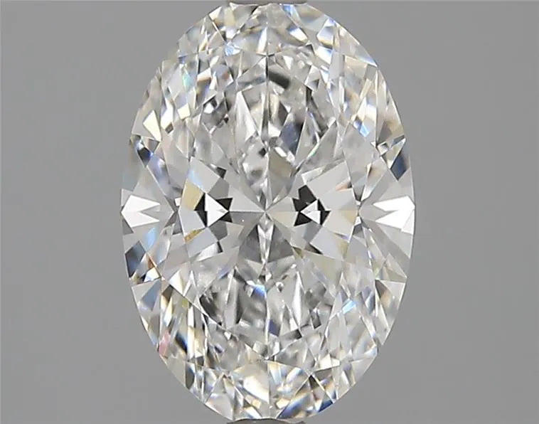 2.09ct Oval Lab Grown Diamond (Colour E, Clarity VVS2, IGI Certified)