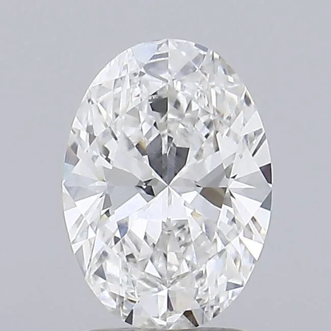 2.09ct Oval Lab Grown Diamond (Colour E, Clarity VVS2, IGI Certified)