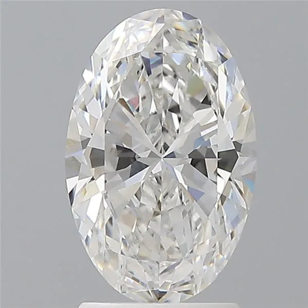 2.09ct Oval Lab Grown Diamond (Colour E, Clarity VVS2, IGI Certified)