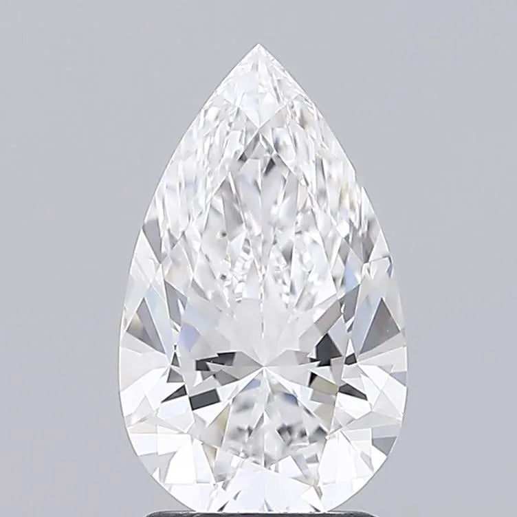 2.09ct Pear Lab Grown Diamond (Colour E, Clarity VVS2, IGI Certified)