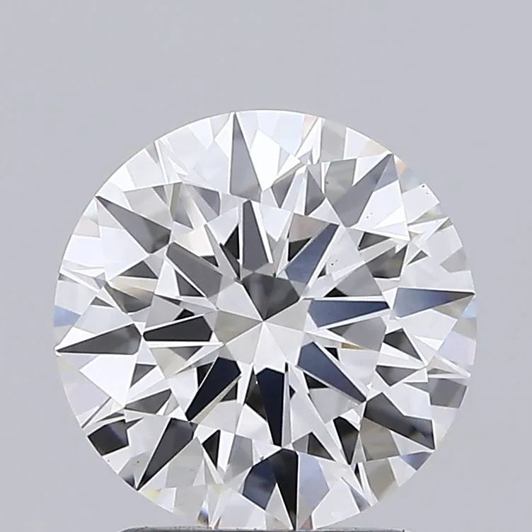 2.09ct Round Lab Grown Diamond (Colour F, Clarity VS1, Cut ID, IGI Certified)