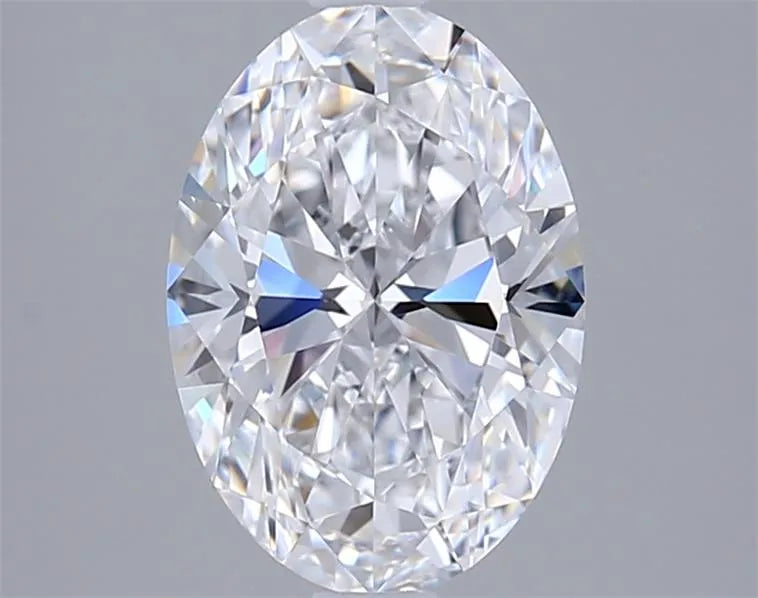 2.10ct Oval Lab Grown Diamond (Colour D, Clarity VVS1, IGI Certified)