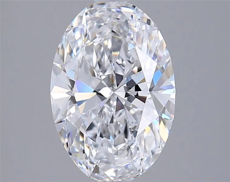 2.10ct Oval Lab Grown Diamond (Colour D, Clarity VVS2, IGI Certified)