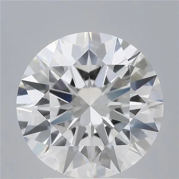 2.10ct Round Lab Grown Diamond (Colour D, Clarity VVS2, Cut EX, IGI Certified)