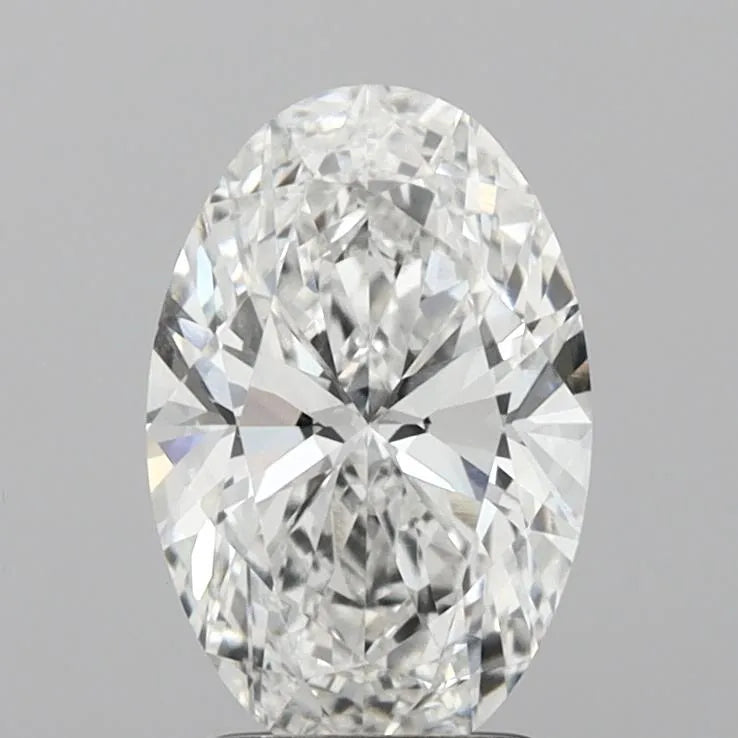 2.11ct Oval Lab Grown Diamond (Colour E, Clarity VVS2, IGI Certified)