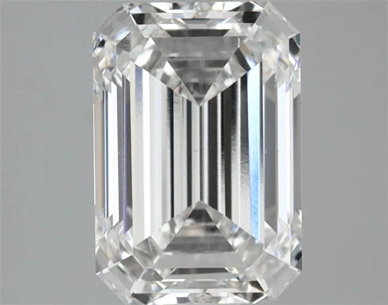 2.12ct Emerald Lab Grown Diamond (Colour E, Clarity VVS2, IGI Certified)