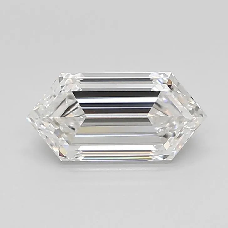2.12ct Hexagonal Lab Grown Diamond (Colour E, Clarity VVS2, IGI Certified)